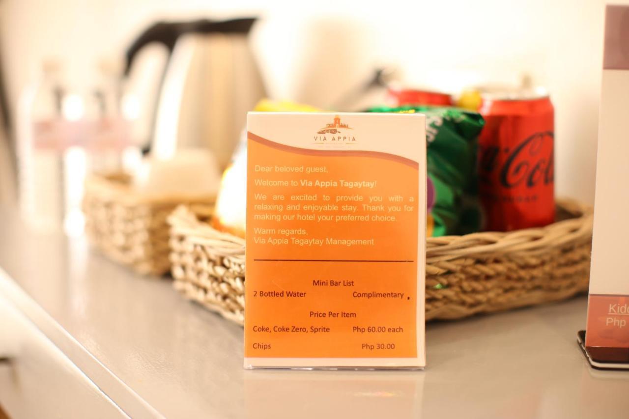Via Appia Tagaytay Hotel Tagaytay City Bagian luar foto